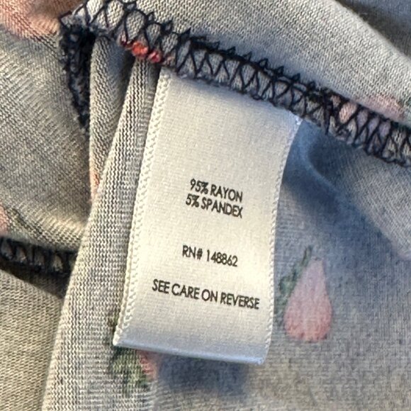 Torrid Womens Mini Romper Strawberry Print Navy Blue 2X Super Soft Knit Pockets - Picture 9 of 14